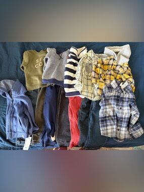 18 month Boys Shirts & pants fall/ winter Bundle